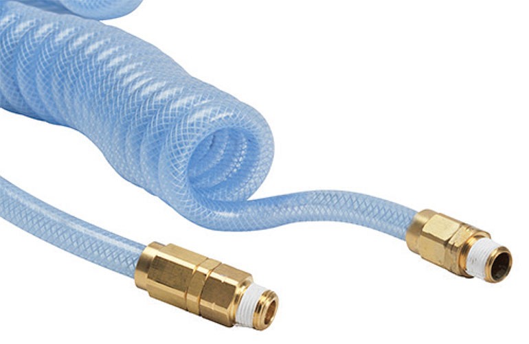 An example of coiled, flexible tubingImage courtesy of AutomationDirect