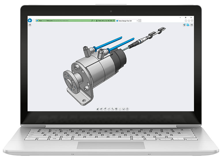 Festo continues to enable OEMs to bring machines to market faster with the new online 3D Configurator for pneumatic actuators and accessories.