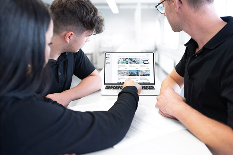 Festo Didactic’s new digital learning portal, LX, offers individualized training approaches that incorporate tools such as virtual reality and augmented reality. These tools help a trainee learn about emerging technologies.