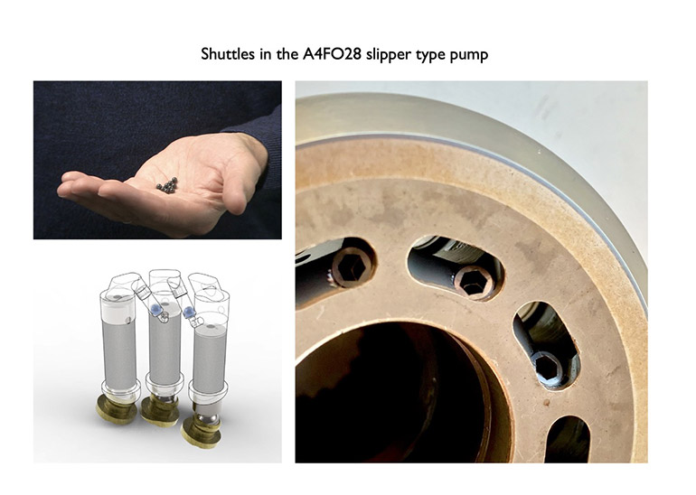 Innas shuttles parts