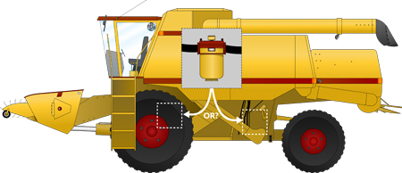 Agricultural-hydraulic-design-combine-filters