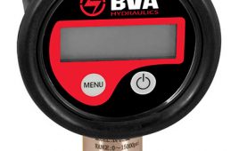 BVA hydraulic digital pressure gauge