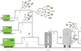 Photo 2: Every second many dollars will disappear into thin air if compressed air leaks are not repaired.