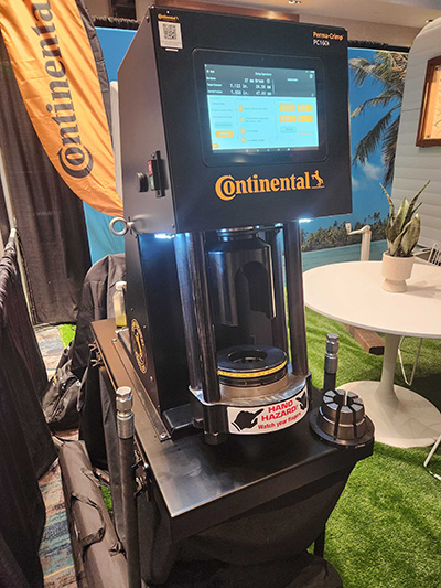 Continental's PC160i with CrimpIQ PRO Technology is a bench-top 1 ¼ in. crimper that uses a cloud connection to make crimping intuitive and easy.