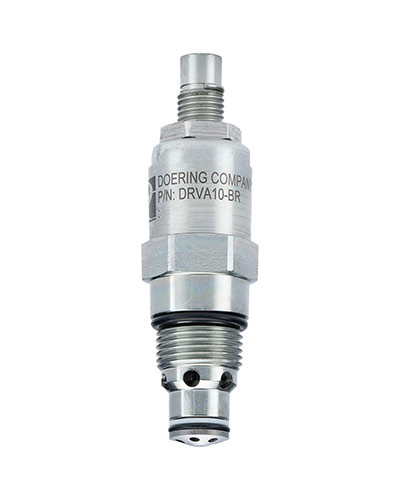 Doering DRV pressure-limiting cartridge valve