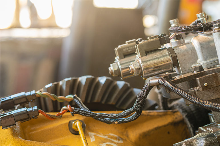 Figure 2. Solenoid valves became popular after WW2 in industrial settings and the move to these on mobile machines came later.