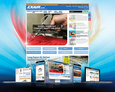 Exair-website