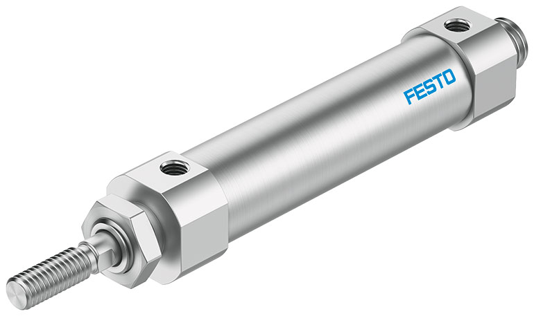 Self-adjusting pneumatic cylinders from Festo