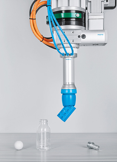 Festo's DHEF adaptive shape gripper 