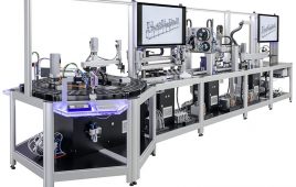 Festo will feature the Productivity Master at the Hannover Messe. This modular demonstration system combines pneumatic, mechanical and electric technologies, and it uses a cloud-based concept for remote process control and diagnostics. The automation platform provides an integrated and practical system that balances between mass production and individualization of a finished product.