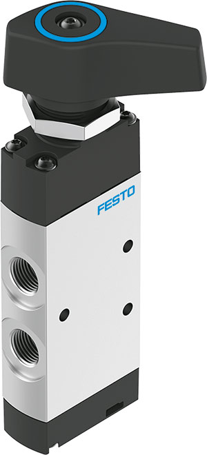 Festo VHEF manual and mechanical pneumatic valves