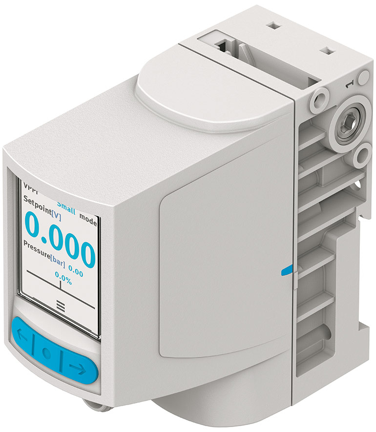 Festo VPPI proportional pressure regulator for high flow rate applications 