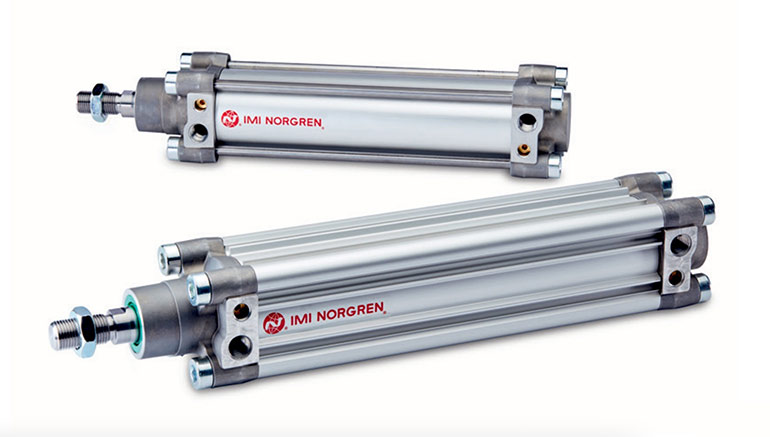 Norgren’s ISOLine actuators conform to the latest ISO 15552 standard, as well as previous ISO 6341, VDMA 24562 and NFE 49-003-01 standards, and are available in both profile (front) and tie-rod options (back). ISOLine actuators offer unique advantages, including Norgren’s Adaptive Cushioning System, provide complete interchangeability with other manufacturers and are available in ISO-6432-compliant stainless steel versions optimized for highly corrosive environments and ideal for use in the food, beverage and pharmaceutical manufacturing industries. They are also in stock at Allied.