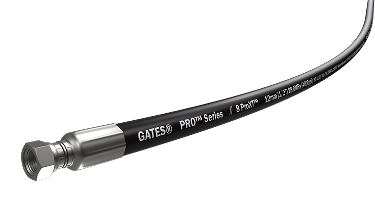 Gates ProXT hydraulic hoses and couplings