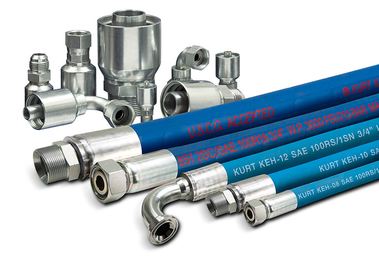 Kurt Hydraulics High-Temperature-hydraulic Hose and Couplings