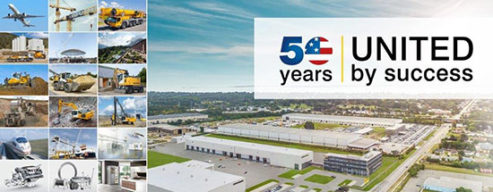 liebherr 50 years United States United by Success