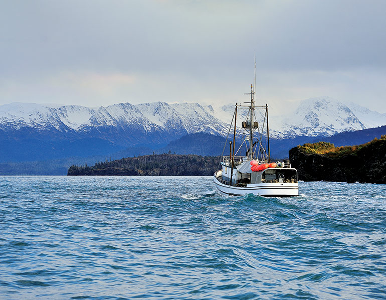 Hydraulics are well-suited to the extreme temperatures and overall rough environment of ocean-going workboats and other marine vessels.Image courtesy of Adobe Stock