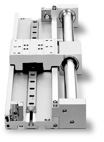 CY1F low-profile Rodless Cylinder image courtesy of smc usa