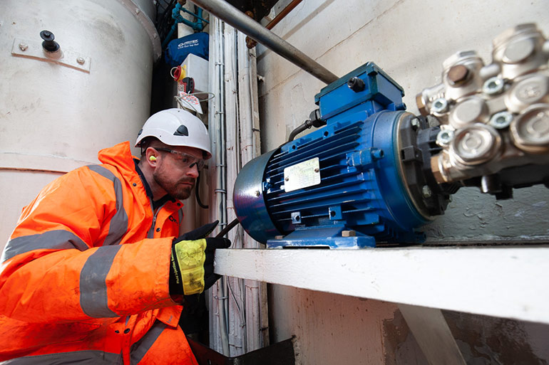 Technicians often work alone so Image courtesy of Pirtek