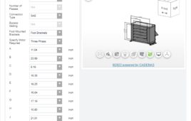 Thermal Transfer Products 3D configuration tool