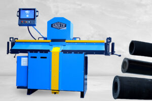 The Uniflex EM120 hose crimping machine.