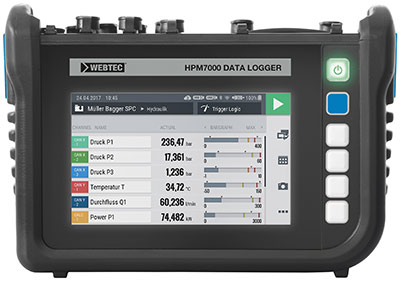 webtec HPM7000 data logger