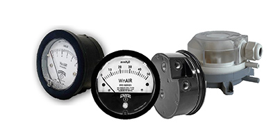 Winters compact low-pressure differential gauge