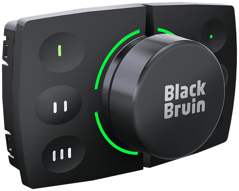 User interface operating panel from Black Bruin