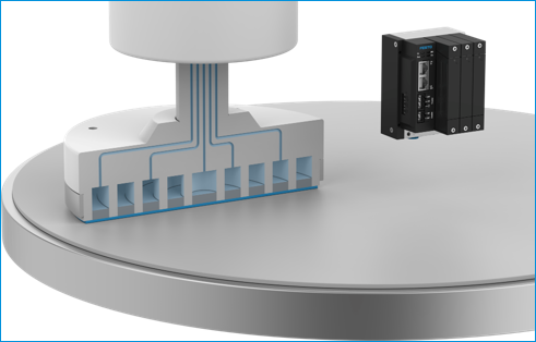 The variable contact pressure of the individual polishing chambers is controlled precisely using VTEP. This ensures excellent results, even when polishing wafers.